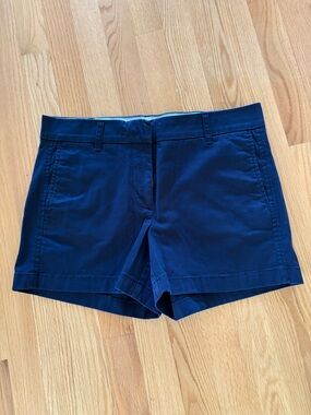 Jcrew Heritage 4” Chino Short - Navy Blue - Size 6